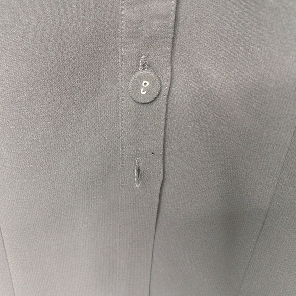 Calvin Klein Women's Size 4 Black Button Up Dress - Picture 7 of 7